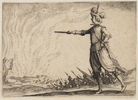 TvB G 4932
<br/>
Generaal te voet ("Capricci")
<br/>
<em>Callot, Jacques (1592 - 1635)</em>